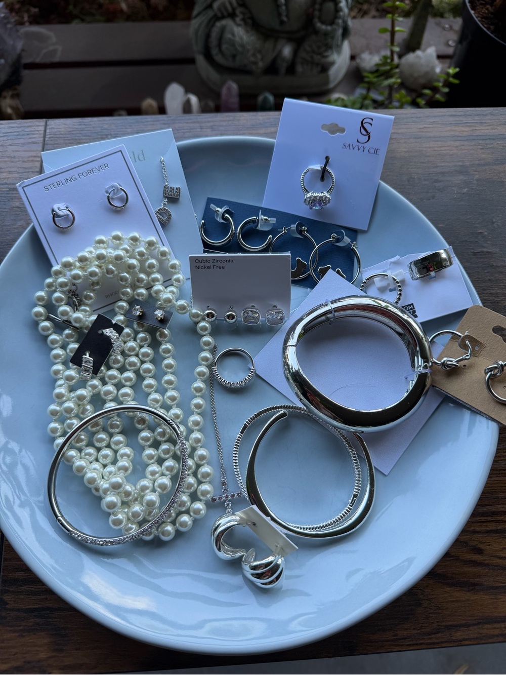 Silver Jewelry Lot 20 Piece Bundle